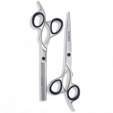Professional 7” IK-312 Hair Cutting & Thinning Scissors – Japanese Stainless Steel (Polish Finish)