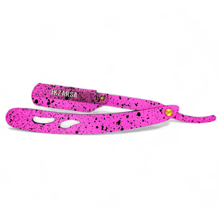 Barber Steel Razor – Pink | Professional & Stylish IKR-1023